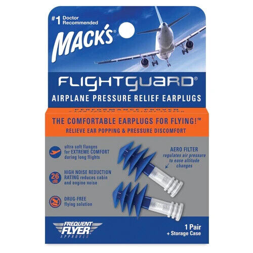 Mack's flightguard earplugs